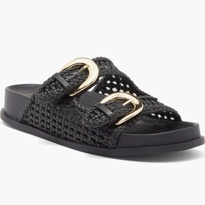 Dolce Vita Sensa Woven Double Strap Slide Sandal